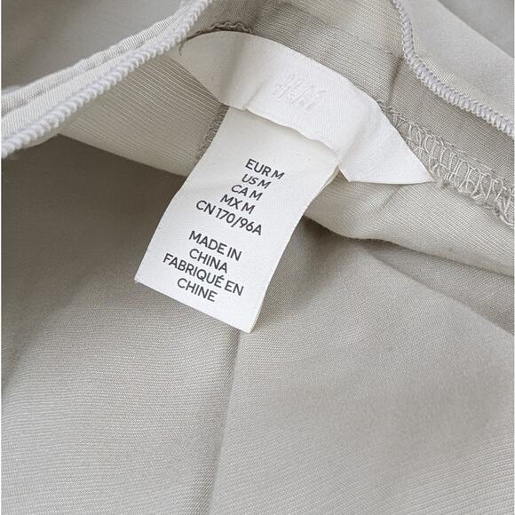 H&M HM Grayish Green/Sage Lace Detail Sleeveless Slip Midi Maxi Dress, size M - Picture 8 of 8